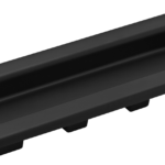 MHS153 BL, ручка для раздвижных дверей, цвет - черный