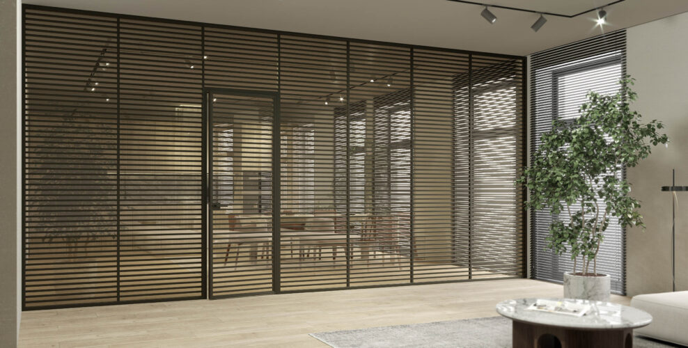 Loft-System 11Перегородка с распашной дверью