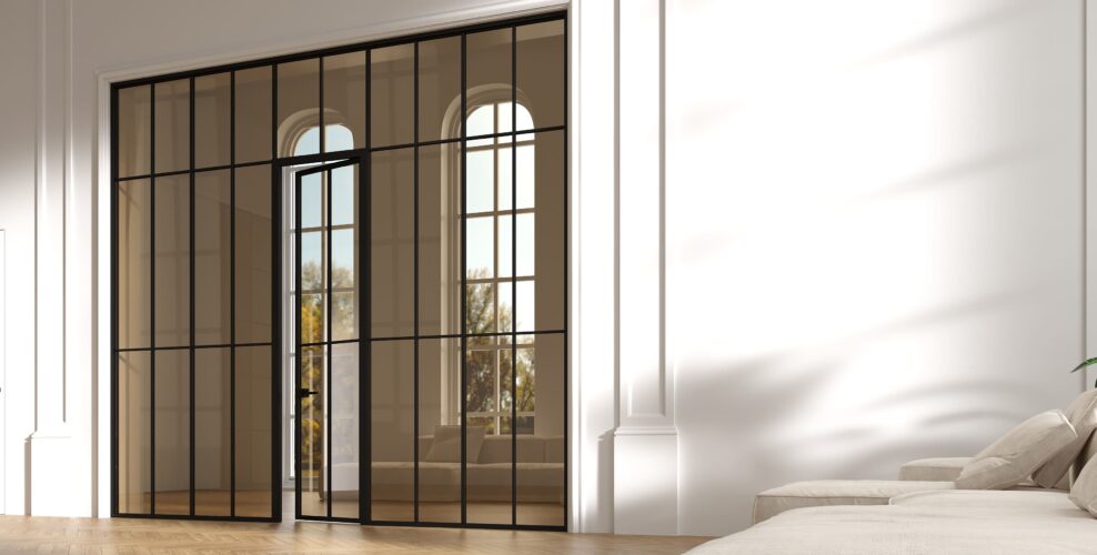 Loft-System 14Перегородка с распашной дверью