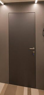 Скрытые двери под отделку внутреннего открывания