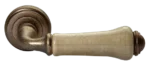UMBERTO, ручка дверная MH-41-CLASSIC OMB/CH, цвет-старая мат.бронза/шампань