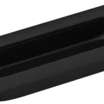 MHS120 BL, ручка для раздвижных дверей, цвет - черный